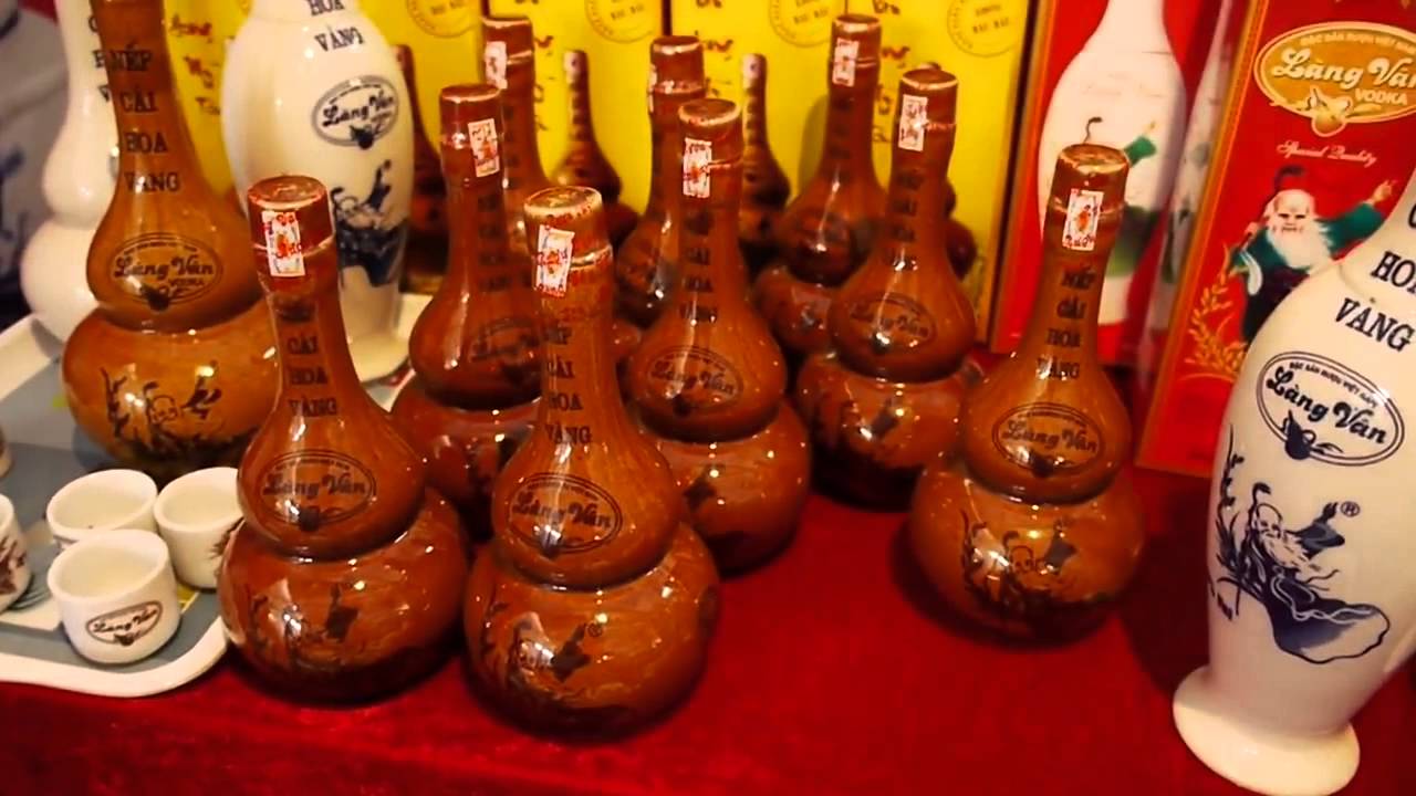 Đặc sản rượu nổi tiếng Việt Nam